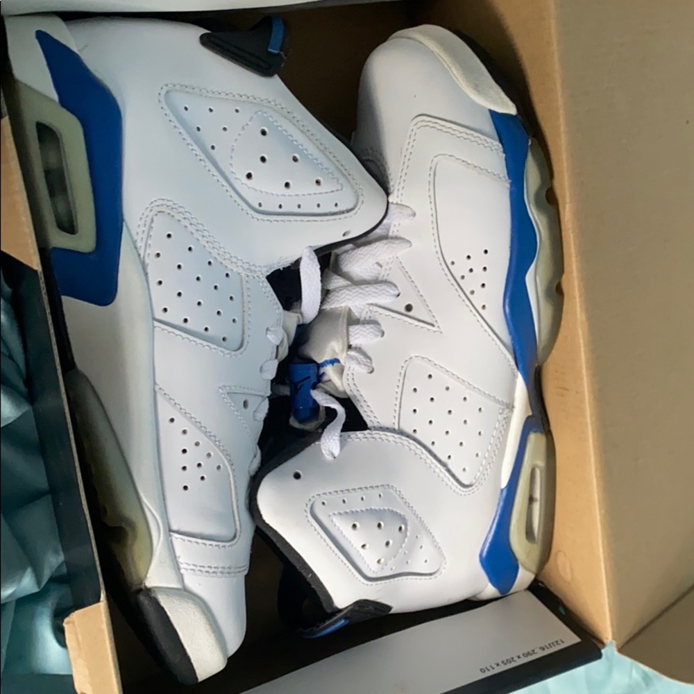Jordan 6 Retro Sport Blue 2014